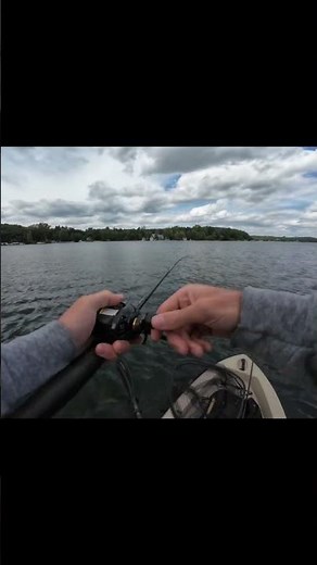 big pike attack #adventure #fishing #pike #kayak #kayakfishing #pikefishing #bassfishing