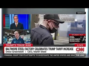 Marlin Steel CEO Talks Tariffs & Manufacturing Boom | CNN Interview with Jake Tapper