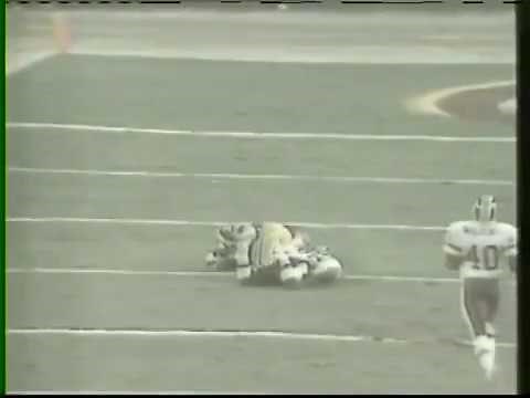 1986 Wildcard - Darryl Green Makes Incredible Chase-down Tackle on Erik Dickerson