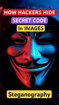 How Hackers Hide Secret Messages Inside Images using Steghide 🔥 #viralvideo #trending #ytshorts