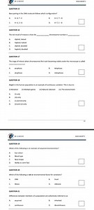 Reformulated QuestionsQuestion 15: Which base pairing configu... | Filo