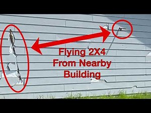 Watch a 2-by-4 get launched into a SIP wall panel