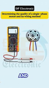 332K views · 3.6K reactions | Determining the quality of a single-phase motor and its wiring method... #DPElecctronic #Electrical #Elecctronic #fblifestyle #instagramreels #InteriorDesign #electricalwork #DPElecctronicfollow | 퐃퐏 퐄퐥퐞퐜퐜퐭퐫퐨퐧퐢퐜 | Facebook