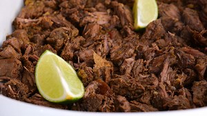  Recipe: https://chefsavvy.com/slow-cooker-barbacoa-beef/ Mexican fall-apart-tender meats are one of the best things in life! Melt-in-your-mouth Slow Cooker Beef Barbacoa is so easy to throw together! Cooked low and slow for 8 hours, prep takes just 10 minutes, and let the slow cooker do the rest. It’s perfect for tacos, burritos, and quesadillas, and you can also make a large batch and freeze half for later!� Visit chefsavvy.com for more slow cooker recipes. | Chef Savvy | Facebook
