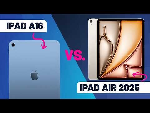 iPad (A16) vs iPad Air (2025): which Apple slate is best for you?