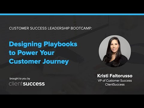 Designing Playbooks to Power Your Customer Journey