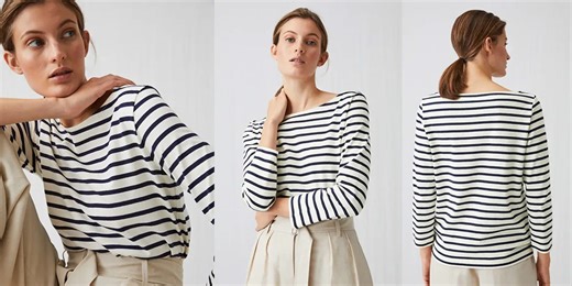 How to wear a Breton top in the summer, to parties and even in the office