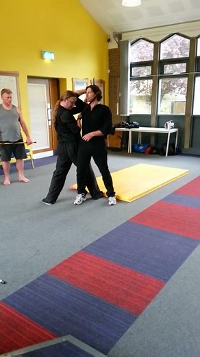PUMA Stick Fighting Teaching bartitsu takedowns