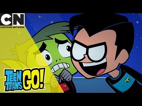 Teen Titans Go! | Teen Titans' Space Adventure | Cartoon Network UK 🇬🇧