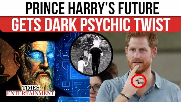 'Living Nostradamus' Athos Salome Predicts Prince Harry’s Next Big Move