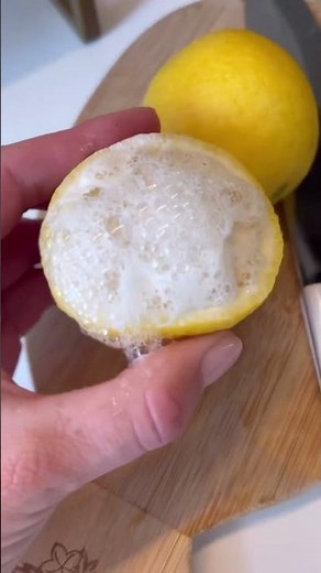 Cleaning hack! Natural oven cleaner using lemons