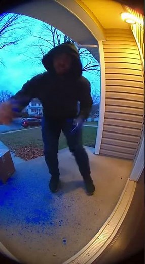 Blue Dye Detonation! #porchpirate #bluedye