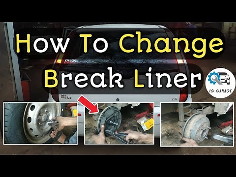 how to replace brake linings | car brake liner | car brake liner repair
