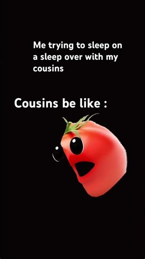 Me tyring to sleep during sleep over with cousins #crazycomedy