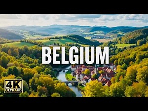 Belgium 🇧🇪 in 4K - Scenic Scenes Relaxation Film With Calming Music #belgium #belgiumin4k
