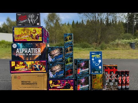 Feuerwerk zur Einkaufsnacht Auerbach 2025