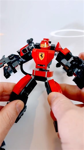 LEGO War Machine x Ferrari Formula 1 Mech Build