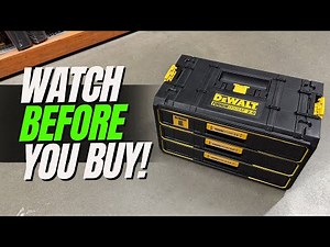 Is it WORTH it? - DeWALT ToughSystem 2.0 3-Drawer Review #watchbeforeyoubuy