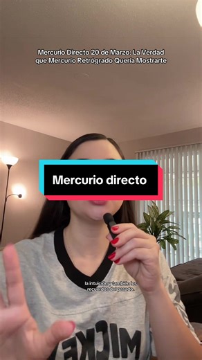 Mercurio se pone directo el 20 de marzo y muchas cosas empiezan a tener sentido. Si algo del pasado regresó… no fue casualidad. #mercurioenpiscis #mercurioretrogrado #mercuriodirecto #astrotips #astrología