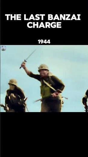 ⚔️The Last Banzai Charge (1944) #viral #ww2rebuilder #battlefieldhistory