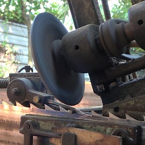 340K views · 7.5K reactions | Bandsaw Sharpening process | Sawmill & Woodworking | Facebook