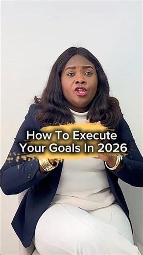 How To Execute Your Goals In 2026. #youtubeshorts
