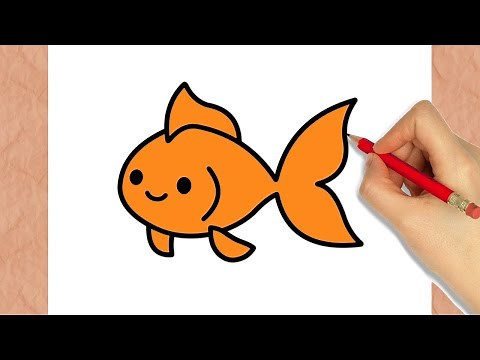 Como Desenhar um Peixe Fofo