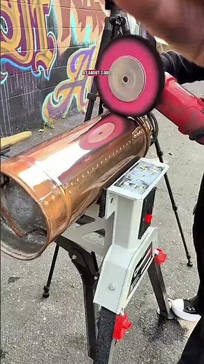 How do you polish copper to a mirror finish