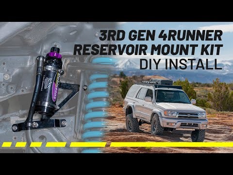 DIY | 3rd Generation 4Runner (96-02) MRR Suspension Reservoir Mounts | Install + Overview