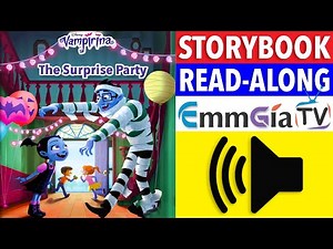 Vampirina 🦇 The Surprise Party 📚 Read Along Story books 📖 Read Aloud Stories for Kids