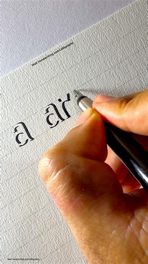 How to write small letter a and word with letter a in 3d shadow lettering #3d #3dart #lettering