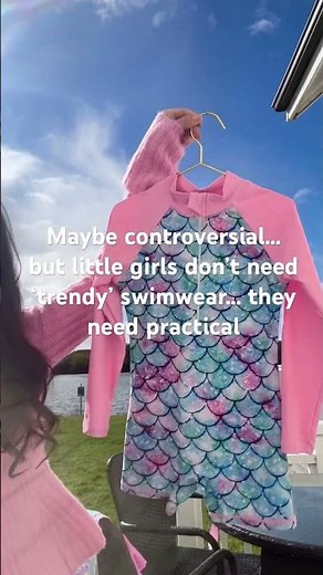 Modest swimwear for girls outfit inspo for kids fashion #kidsfashion #fashion
