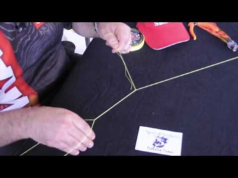How to tie a Bimini Twist in braid