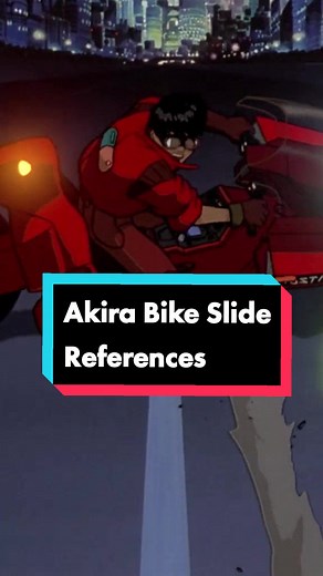 Akira Bike Slide References 🏍 #anime #akira . Full Review of Akira on my YouTube!