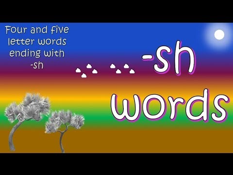 words ending with"sh" |"sh" words | word family | CVCC words | digraphs | #phonics | #wordfamily