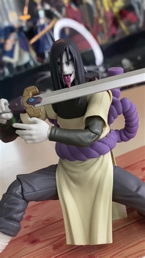 Review do Action Figure Orochimaru de Naruto