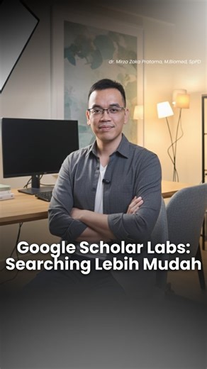 Mirza Zaka | Dokter AI dan Riset Medis on Instagram: "Stop searching manual di Google Scholar! 🛑 Gunakan fitur AI Labs biar riset makin sat-set. Cukup masukkan pertanyaan penelitian (bukan cuma keyword), AI langsung carikan artikel paling relevan lengkap dengan ringkasannya. Kelebihan fitur Labs: 1. Bisa tanya follow-up ke AI 2. Save & copy citation instan 3. Export semua hasil sekaligus dari Library Cobain sekarang & follow untuk tips riset & AI lainnya! #GoogleScholar #TipsRiset #AI #akademis