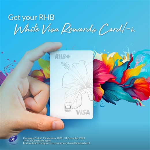 A new BYD Dolphin can be yours today! All you need to do is apply for our limited edition RHB White Visa Rewards Credit Card/-i, spend with it to gain entries, and you can stand a chance to win the prize. What are you waiting for? Apply for it right here: https://bit.ly/RHB_LimitedEditionWhiteVisaRewardsCC #TogetherWeProgress | RHB Group