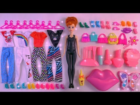 Mattel Disney Frozen Elsa Dress Up Playset | Satisfying with Unboxing Disney Toys | ASMR