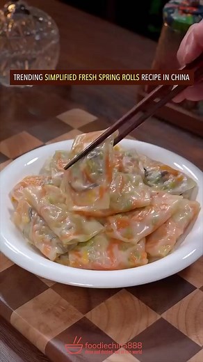 22K views · 140 reactions | SIMPLIFIED FRESH SPRING ROLL RECIPE #recipe #cooking #springroll #chinesefood #dumplings #dimsum | Street Food The World | Facebook