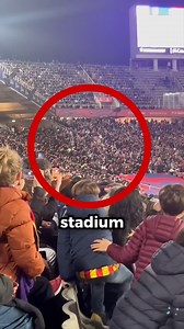 The Stadium Wave in Perfect Motion! #stadium #wave #perfect #motion #viral | Infinite Universe