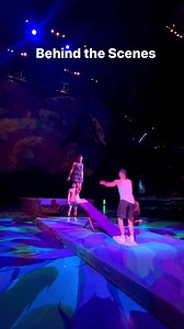 Going from behind the scenes to the actual scene at Mystère by Cirque du Soleil 🫶 | Visit Las Vegas