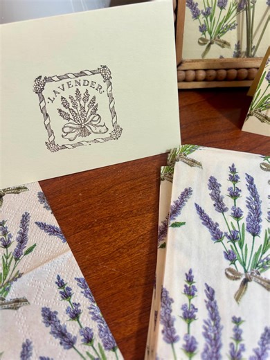 Lavender Bouquets. " (6) Set of Decoupage Napkins , Papers, Crafting Papers ,florals - Etsy
