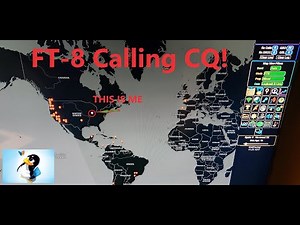 FT 8 Ham Radio CQ Calling!