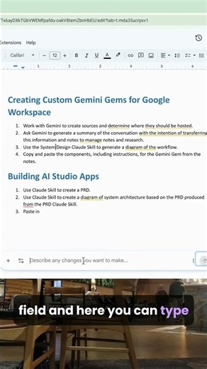 Link Gemini Notebooks Directly in Google Docs