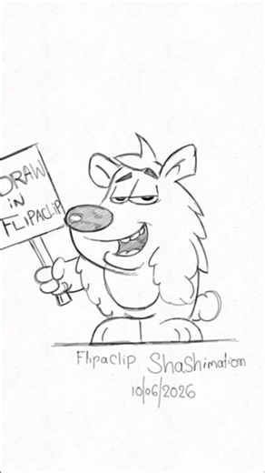 Character Drawing Time-Lapse | How I draw in FlipaClip Drawing in Flipaclip 🎨 #drawing #flipaclip