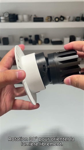 Spot pré-encastré invisible, le luminaire parfait pour vos rénovations