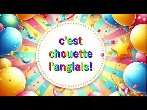 Les jours de la semaine en anglais