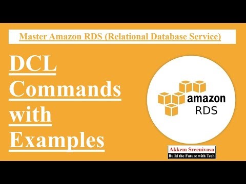 Master AWS RDS Part 13, DCL Commands with Examples, SQL Data Control Language, aws rds, sql, aws, am