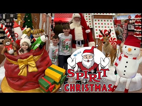 Spirit Christmas 2024 Grand Opening Day 🎅